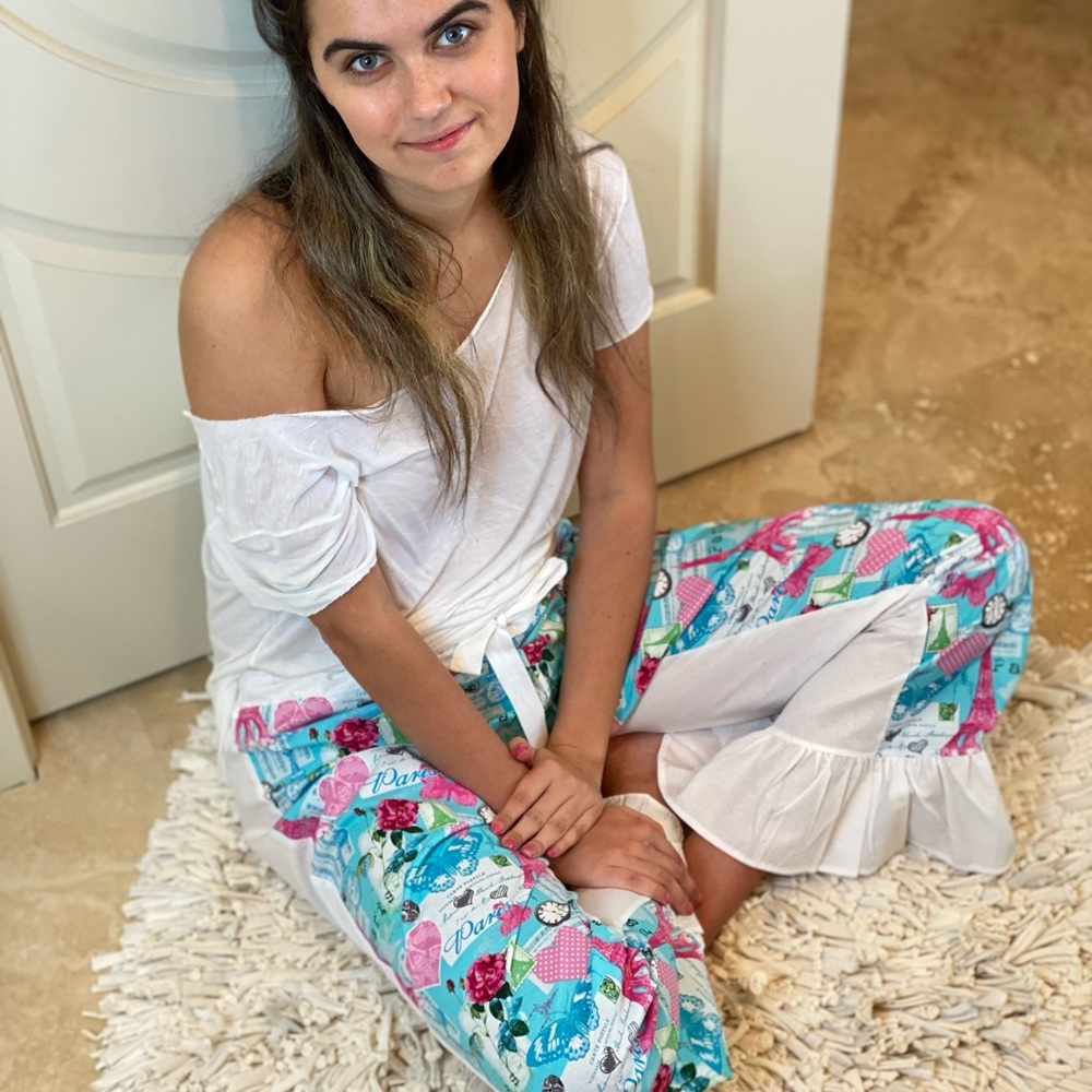 Bottoms Up ~ Ruffle Bottom Pjs ~ Pretty Pajamas